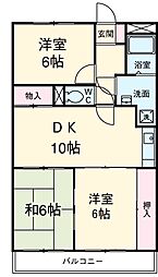 名古屋市営名城線 黒川駅 徒歩14分の賃貸マンション 7階3LDKの間取り
