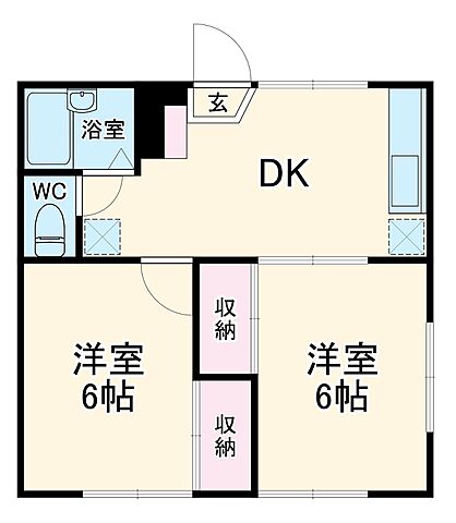 ホームズ ハウスサークルビデンス 2dk 賃料4 4万円 2階 39 93 賃貸アパート住宅情報