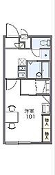 間取図画像 1K