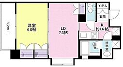 リバーレ池袋 11階1LDKの間取り