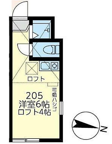 ホームズ ユナイト本牧イワン パブロフ ワンルーム 賃料5 6万円 2階 12 12 賃貸アパート住宅情報