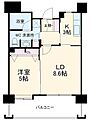 Liensシエルブルー東比恵9階7.9万円