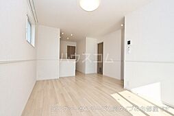 JR上越線 群馬総社駅 4.6kmの賃貸アパート 1階1LDKのリビング/ダイニング