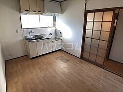 名鉄名古屋本線 宇頭駅 徒歩5分の賃貸アパート 2階2DKのリビング/ダイニング