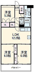 間取図画像 3LDK