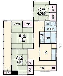 作草部駅 11.5万円