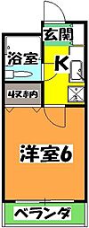 間取図画像 1K