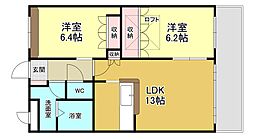 ル モンド セントレ 2階