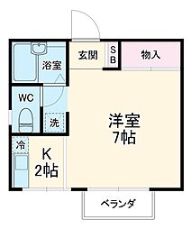 間取図画像 ワンルーム