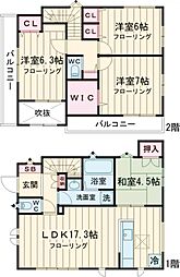 Ｋｏｌｅｔ鶴川 1階4LDKの間取り