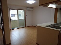 ジェム　フォレストII 1階1LDKのリビング/ダイニング