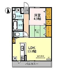 Ｄ−ｒｏｏｍカトレア 2階