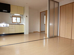 わたらせ渓谷鐵道 大間々駅 徒歩6分の賃貸アパート 2階2DKのリビング/ダイニング