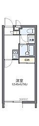 レオパレス我那覇ヒルズ 1Kの間取図画像