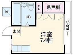 間取図画像 ワンルーム