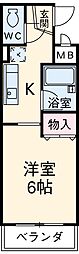 間取図画像 1K