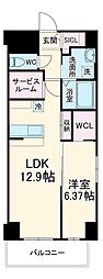 名古屋市営名城線 熱田神宮伝馬町駅 徒歩4分の賃貸マンション 10階1LDKの間取り