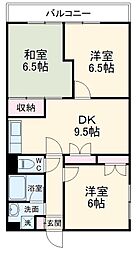 間取図画像 3DK
