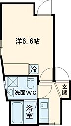Grip吉祥寺 1階1Kの間取り