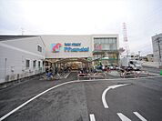 【スーパー】mandai(万代) 舟田店まで296ｍ