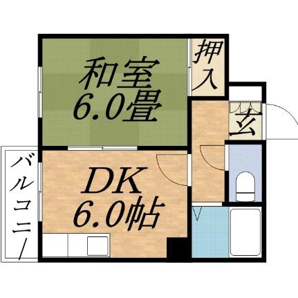 マンション丸隆 202｜北海道札幌市中央区南十七条西９丁目(賃貸マンション1DK・2階・28.05㎡)の写真 その2