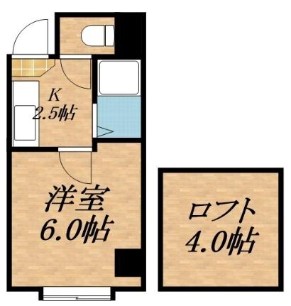 クロスコート 406｜北海道札幌市中央区南八条西１３丁目(賃貸マンション1K・4階・20.25㎡)の写真 その2