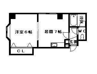 シティハウス南7条 00203 ｜ 北海道札幌市中央区南七条西１２丁目（賃貸マンション1DK・2階・24.27㎡） その2