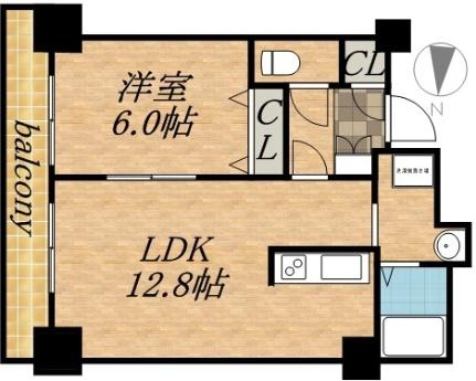 ティアラタワー中島倶楽部（I－IV） 2215｜北海道札幌市中央区南八条西４丁目(賃貸マンション1LDK・20階・43.87㎡)の写真 その2