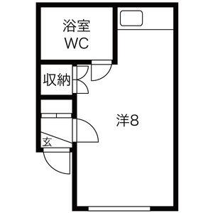 センターハイツ3ー4 2｜北海道札幌市中央区北三条東４丁目(賃貸アパート1K・1階・17.00㎡)の写真 その2