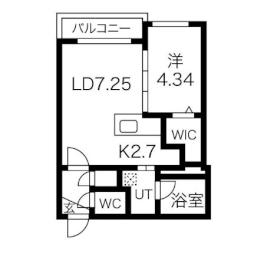 山鼻19条駅 5.9万円