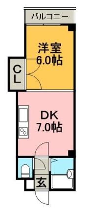 エスポアール平岸 508｜北海道札幌市豊平区平岸五条７丁目(賃貸マンション1DK・5階・27.41㎡)の写真 その2