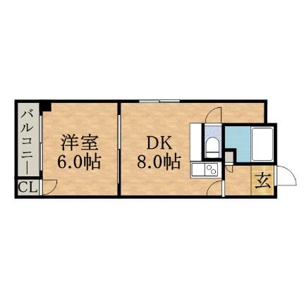 ネスト南13条 201 ｜ 北海道札幌市中央区南十三条西１０丁目（賃貸マンション1DK・2階・23.00㎡） その2