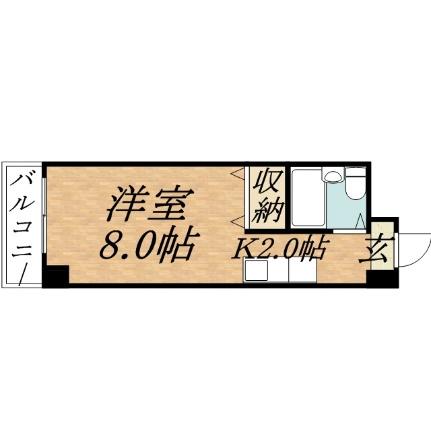 コーポハシモト 909｜北海道札幌市中央区南二条東２丁目(賃貸マンション1K・9階・19.87㎡)の写真 その2