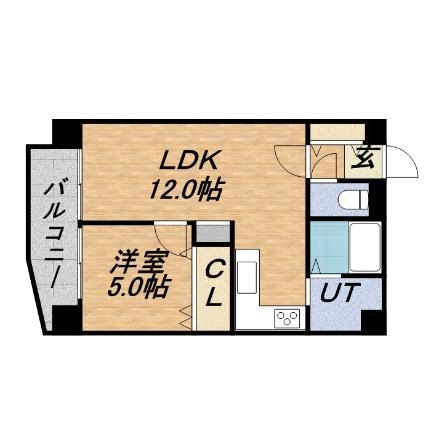 レーヴフロレゾン 0502｜北海道札幌市中央区北六条西２４丁目(賃貸マンション1LDK・5階・36.30㎡)の写真 その2