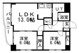 白石駅 6.6万円