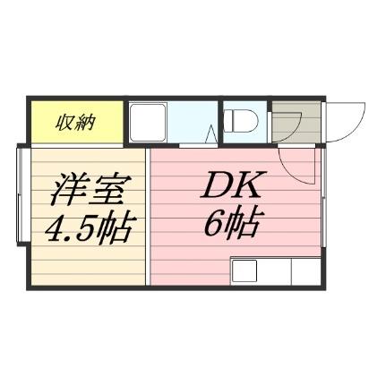 メゾン南郷 0003｜北海道札幌市白石区栄通６丁目(賃貸アパート1DK・2階・17.44㎡)の写真 その2