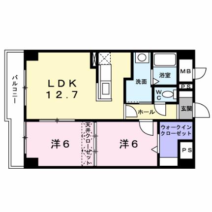 マーヴェラス20 602｜北海道札幌市東区北二十条東１５丁目(賃貸マンション2LDK・6階・56.70㎡)の写真 その2