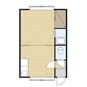 エルパラシオＢ 5｜北海道札幌市東区北十七条東１８丁目(賃貸アパート1DK・2階・23.00㎡)の写真 その2