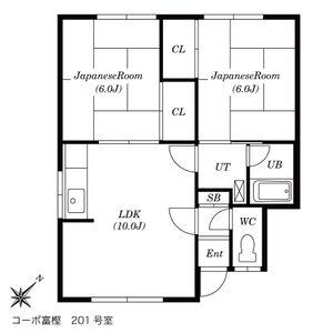 コーポ富樫_間取り_0