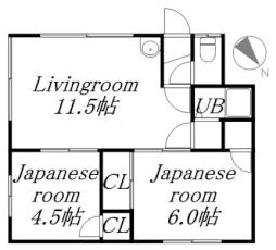 🉐敷金礼金0円！🉐トミイハイツ16号棟