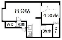 白石駅 3.8万円
