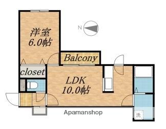 北海道札幌市豊平区美園九条２丁目(賃貸マンション1LDK・3階・37.16㎡)の写真 その2