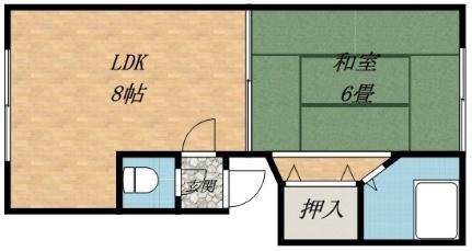 宅建ビル 26｜北海道札幌市豊平区豊平五条５丁目(賃貸アパート1DK・2階・26.40㎡)の写真 その2