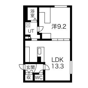 ＲＥＳＩＤＥＮＣＥ　ＳＡＰＰＯＲＯ　Ｎ’ｓ 403｜北海道札幌市豊平区月寒中央通９丁目(賃貸マンション1LDK・4階・47.60㎡)の写真 その2