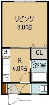 クリア北浜 112｜北海道函館市北浜町(賃貸アパート1K・1階・26.50㎡)の写真 その2