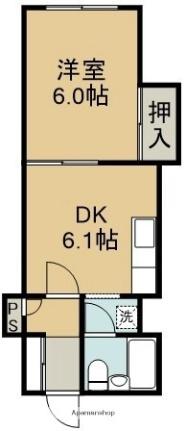 レジデンス函館駅前 308｜北海道函館市大手町(賃貸マンション1DK・3階・28.36㎡)の写真 その2