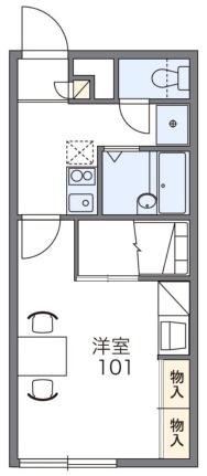 レオパレス日サルー時任町Ｂ 203｜北海道函館市時任町(賃貸アパート1K・2階・23.18㎡)の写真 その2