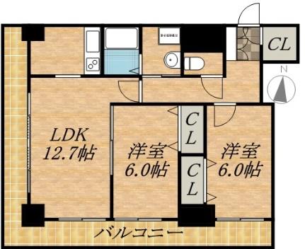 ティアラタワー中島倶楽部（I－IV） 3205｜北海道札幌市中央区南八条西４丁目(賃貸マンション2LDK・30階・61.00㎡)の写真 その2