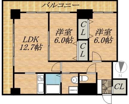 ティアラタワー中島倶楽部（I－IV） 3101｜北海道札幌市中央区南八条西４丁目(賃貸マンション2LDK・29階・61.00㎡)の写真 その2