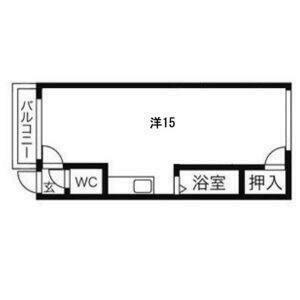 カサデューク平岸53．55．56 56302｜北海道札幌市豊平区平岸四条１１丁目(賃貸マンション1DK・3階・28.00㎡)の写真 その2